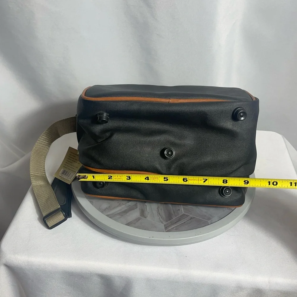 Vintage Prinz 4000 Photo/Video Bag Black w/ Tan Trim NWT 1996 Camera Case